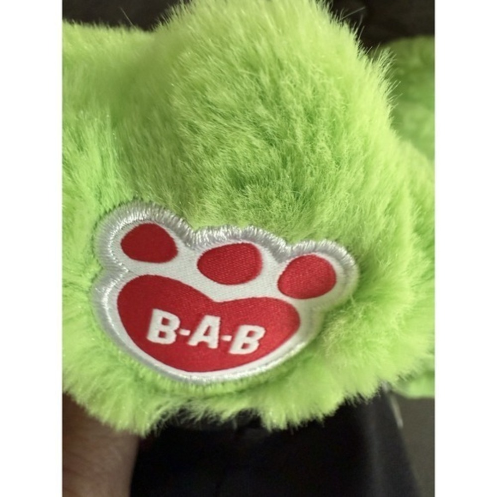 Build A Bear 15" Green Frog In Tuxedo that Ribbits - Picture 3 of 3